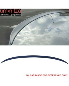 Fits 06-11 Fit BMW 3 Series E90 M3 Painted #A07 Mystic Blue Metallic Trunk Spoiler