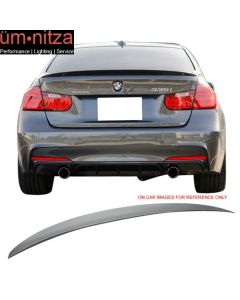 Fits 12-18 BMW F30 Sedan Performance Trunk Spoiler Painted #B39 Mineral Gray