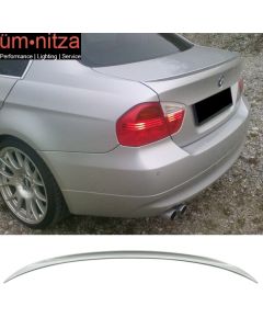 Fits 06-11 BMW E90 3-Series M3 Style Rear Trunk Spoiler Wing Painted #A52 Gray