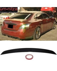 Fits 09-15 Nissan Maxima A35 ST Style Trunk Spoiler Painted #KH3 Black Obsidian