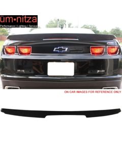 Fits 10-13 Chevy Camaro ZL1 Style Trunk Spoiler Wing Painted #WA8555 Black