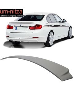 Fits 12-18 Fit BMW F30 3-Series 320I 335I 328I Sedan 4Dr Rear Roof Spoiler - ABS