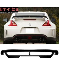 Fits 09-21 Nissan 370Z Z34 Fairlady Z N Style Rear Trunk Spoiler Unpainted ABS