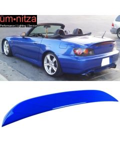 Fits 08-09 S2000 AP2 OE Factory Trunk Spoiler Painted Apex Blue Pearl #B554P