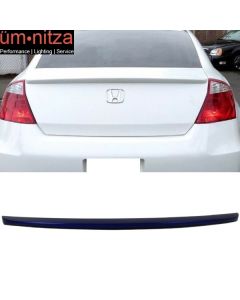 Fits 08-12 Accord Coupe OE Trunk Spoiler Painted #B551P Belize Blue Pearl