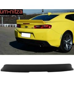 Fits 16-23 Chevy Camaro IKON Style DuckBill Trunk Spoiler Unpainted - PP