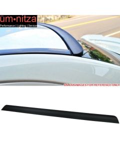 Fits 06-10 Ford Fusion 4D PU Flexible Roof Spoiler Painted # UA Ebony Black