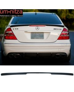 Fits 03-09 E-Class W211 AMG Trunk Spoiler Wing Painted Flint Gray Metallic #368