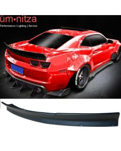 Fits 10-13 Chevrolet Camaro Ikon Style Duckbill Type Trunk Spoiler Unpainted PP