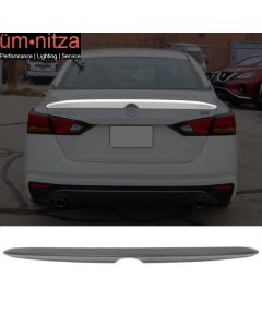 Fit 19-23 Nissan Altima OE Factory Style Rear Trunk Spoiler Wing ABS Matte Black