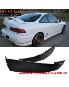 Fits 94-97 Acura Integra Type R Rear Bumper Lip Side Aprons Corner Valance Cap