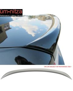 Fits 06-11 BMW E90 3-Series OE Style Trunk Spoiler #354 Titanium Silver Metallic