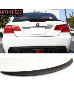 Fits 07-13 E93 3 Series Convertible Performance CF Carbon Fiber Trunk Spoiler