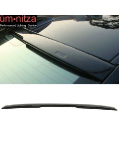 Fits 04-10 BMW E60 5-Series Sedan AC Style Roof Spoiler Painted #668 Jet Black