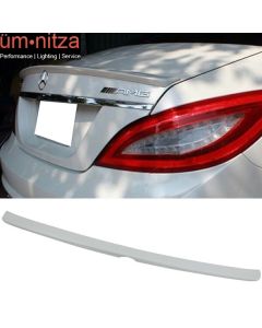 11-17 Benz CLS-Class W218 AMG Trunk Spoiler Painted #799 Diamond White Pearl ABS