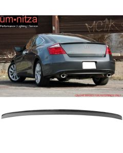 Fits 08-12 Honda Accord Coupe OE Factory CF Carbon Fiber Trunk Spoiler