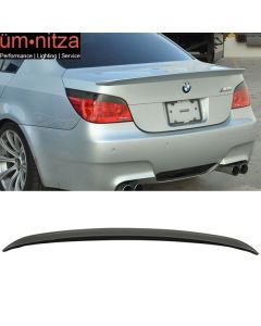 Fits 04-10 Fit BMW 5 Series E60 M5 Sedan AC Style Unpainted ABS Trunk Spoiler Wing