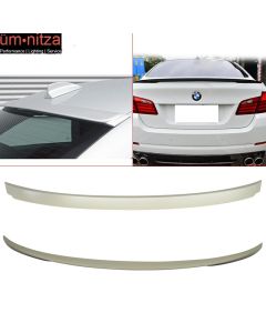 Fits 11-16 Fit BMW 5 Series F10 Sedan Performance Trunk Spoiler & AC Roof Wing