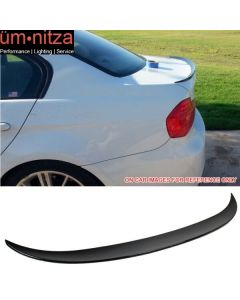 Fits 06-11 E90 Performance2 Trunk Spoiler Painted Black Sapphire Metallic #475