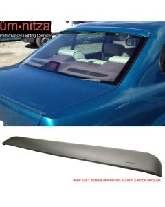 Fits 95-01 Fit BMW E38 7 Series 4Door AC Style Unpainted Roof Spoiler - ABS