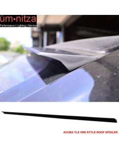 Fits 15-18 Acura TLX 4Dr VRS Style Roof Spoiler Unpainted Black - PUF