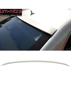 Fits 07-13 Benz S-Class W221 L Type Roof Spoiler Painted #650 Cirrus White