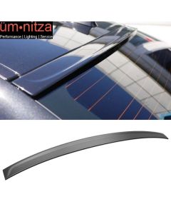 Fits 11-16 BMW F10 5 Series 4DR Sedan 3D Style Unpainted Roof Spoiler Wing - ABS