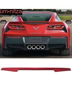 14-18 Chevy Corvette C7 Trunk Spoiler Painted Crystal Claret Tintcoat # WA505Q