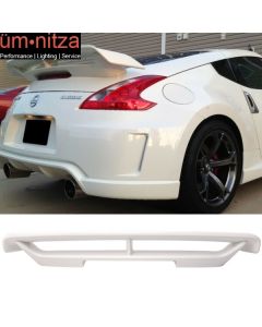 Fits 09-21 Nissan 370Z Z34 N Style Trunk Spoiler Painted #QAB White Pearl - ABS