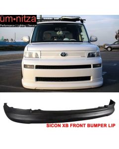 Fits 04-06 Scion xB K Style Front Bumper Lip Spoiler Unpainted PU Chin Splitter