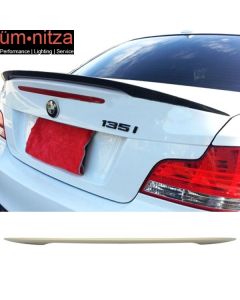 Fits 07-13 BMW 1-Series E82 Coupe Performance Style Rear Trunk Spoiler Wing ABS