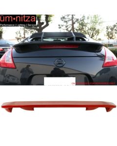 Fits 09-21 Nissan 370Z Z34 Fairlady OE Trunk Spoiler Wing Paint #A54 Vibrant Red