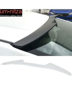 Fits 16-18 Civic Sedan V Style Painted Roof Spoiler #NH788P White Orchid Pearl