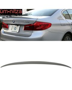 Fits 17-19 G30 Sedan M5 Performance Trunk Spoiler Painted #A83 Glacier Silver