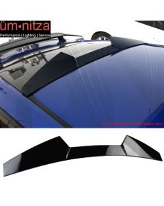 Fits 16-18 Civic Coupe V Style Painted Roof Spoiler #NH731P Crystal Black Pearl