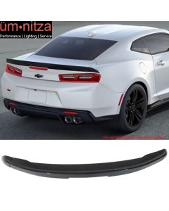 Fits 16-19 Camaro OE Factory Flush 3-Piece Blade Trunk Spoiler Painted #WA139X