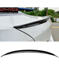 Fits 11-16 BMW 5 Series F10 Sedan P Style Trunk Spoiler Painted #668 Jet Black