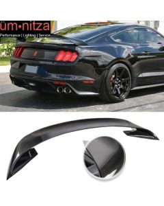 Fits 15-23 Ford Mustang GT350R Style Trunk Spoiler Carbon Fiber CF