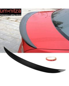 Fits 07-13 BMW 3-Series E92 P Style Trunk Spoiler Lip Wing - CF