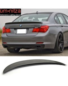 Fits 09-15 Fit BMW F01 7 Series A STYLE Trunk Spoiler Wing ABS