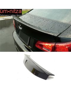 Fits 06-13 Lexus IS250 IS350 ISF IK Style Trunk Spoiler Lid ABS Painted