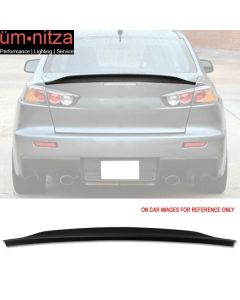 Fits 08-17 Lancer EVO X JDM Duckbill Trunk Spoiler Wing Matte Black