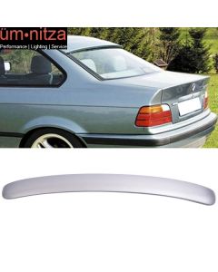 Fits 92-98 E36 Coupe AC Roof Spoiler Painted Titanium Silver Metallic #354