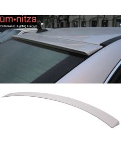 Fits 08-14 C-Class W204 Sedan OE Roof Spoiler Wing Painted #650 Cirrus White