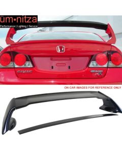 Fits 06-11 Civic Mugen RR Carbon Top Trunk Spoiler - Painted Royal Blue Pearl