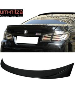 Fits 11-16 BMW 5 Series F10 Sedan AC Style Trunk Spoiler Painted #668 Jet Black