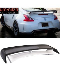 Fits 09-21 Nissan 370Z N Style ABS Trunk Spoiler Painted #QAB White Pearl #GBT