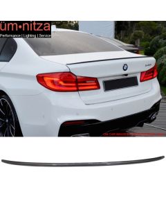 Fits 17-19 G30 M5 Performance Trunk Spoiler Painted #A90 Sophisto Gray Pearl