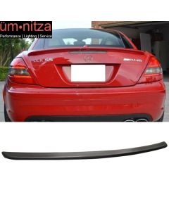 Fits 05-11 Mercedes Benz R171 Slk AMG SLK 200 280 300 Trunk Lid Spoiler Wing PU