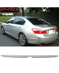 Fits 13-17 Honda Accord 9th 4DR Sedan OE Style Rear Trunk Spoiler #NH700M Silver